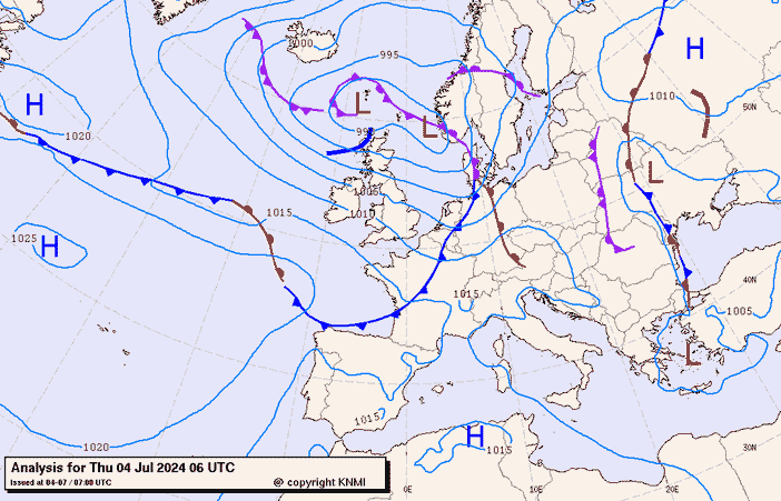 Il meteo per giovedì 4, venerdì 5, sabato 6 (luglio)