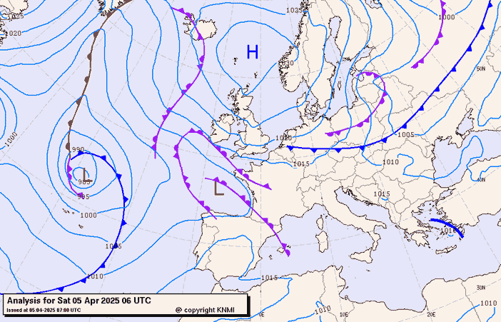 Previsioni meteo per sabato 5, domenica 6, lunedì' 7 (aprile)