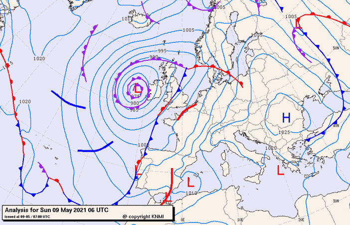 Previsioni meteo per domenica 9, lunedì 10, domenica 11 (maggio)