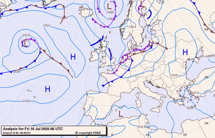 Previsioni meteo per venerdì 10, sabato 11, domenica 12 (luglio)