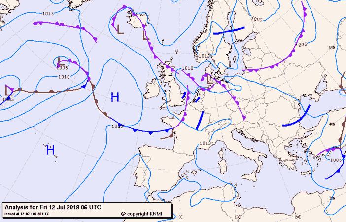 Previsioni meteo per venerdì 12, sabato 13, domenica 14 (luglio)
