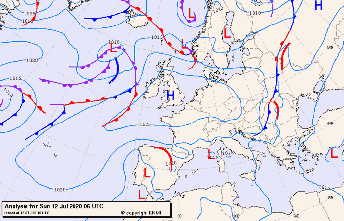 Previsioni meteo per domenica 12, lunedì 13, martedì 14 (luglio)