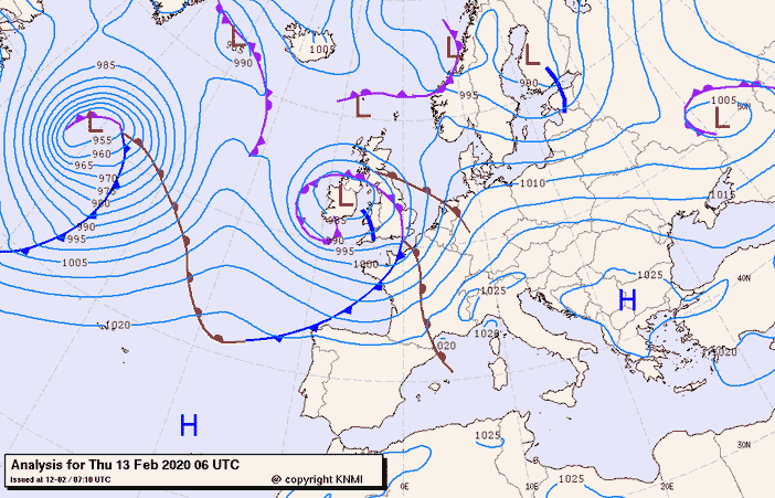 Previsioni meteo per giovedì 13, venerdì 14, sabato 15 (febbraio)