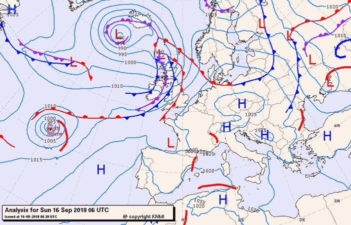 Previsioni meteo per domenica 16, lunedì 17, martedì 18 (settembre)
