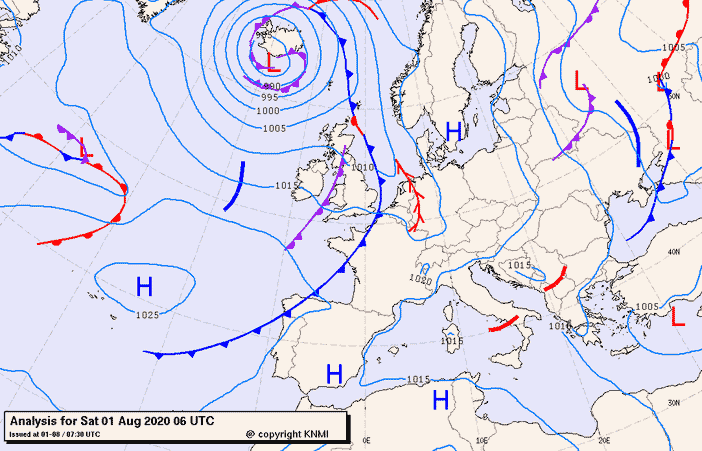 Previsioni meteo per sabato 1, domenica 2, lunedì 3 (agosto)