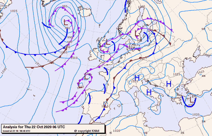 Previsioni meteo per giovedì 22, venerdì 23, sabato 24 (ottobre) Previsioni meteo per giovedì 22, venerdì 23, sabato 24 (ottobre)
