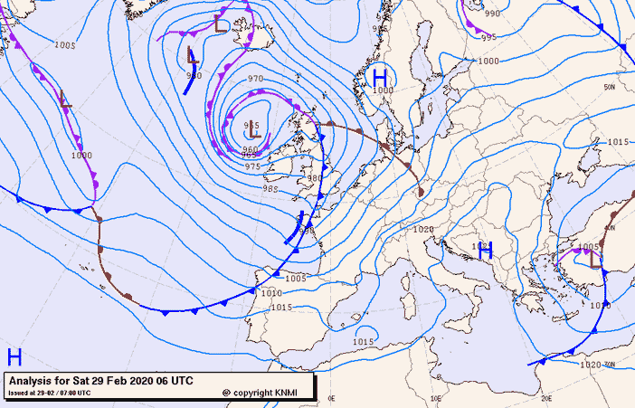 Previsioni meteo per sabato 29, domenica 1, lunedì 2 (febbraio-marzo)