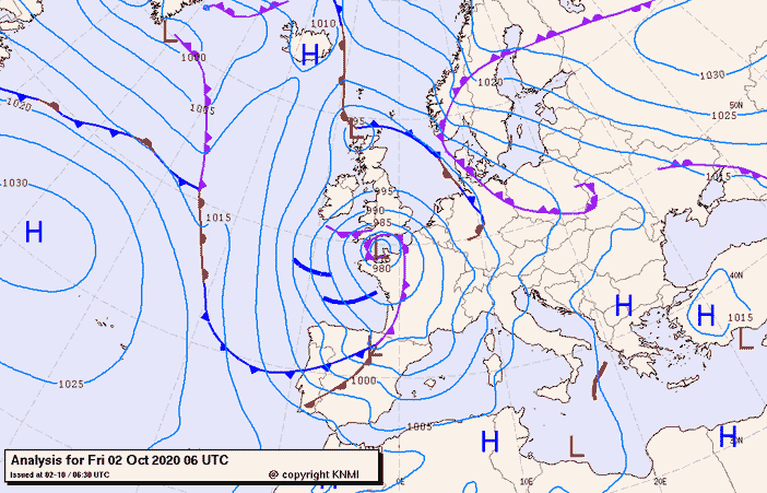 Previsioni meteo per venerdì 2, sabato 3, domenica 4 (ottobre)