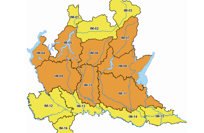 Temporali, allerta gialla in provincia di Pavia per rischio idrogeologico Temporali, allerta gialla in provincia di Pavia per rischio idrogeologico
