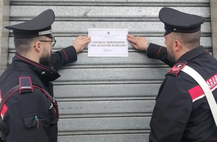 Bareggio: il Questore sospende per 10 giorni la licenza al "Bar del Corso". Bareggio: il Questore sospende per 10 giorni la licenza al "Bar del Corso".