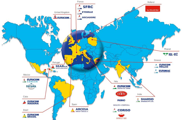 Valle: Euricom e Mitsui annunciano un'alleanza strategica nel settore europeo del riso e dei legumi