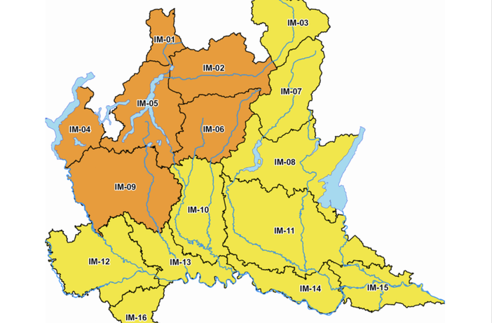 Maltempo, non finisce qui: prolungata fino a domani l'allerta arancione per rischio idrogeolgico