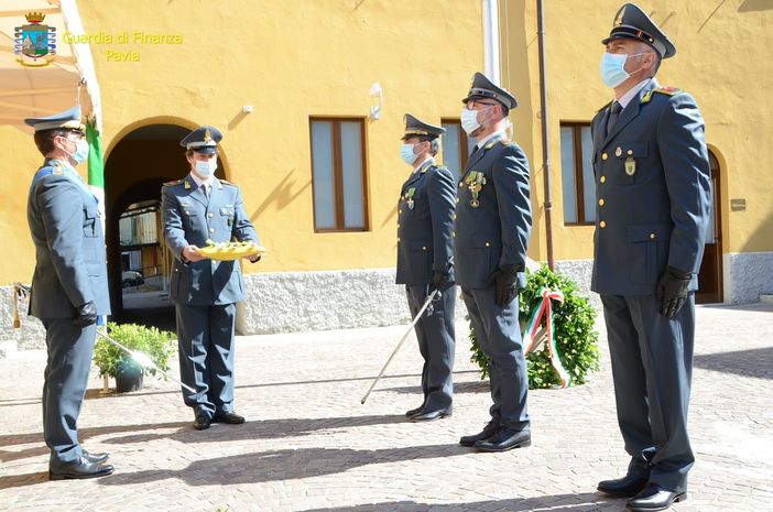 Pavia, celebrato il 247° anniversario della fondazione della Guardia di Finanza: bilancio operativo del 2020