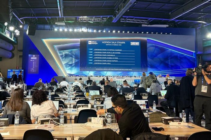 76° Festival di Sanremo: oltre 1400 gli accreditati nelle due sale stampa
