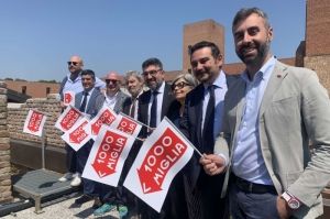 La 1000 Miglia attraverserà Novara dopo quasi 80 anni