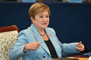 Fmi, Georgieva: "Brava Italia, la vostra economia un'ancora di stabilità in Europa" Fmi, Georgieva: "Brava Italia, la vostra economia un'ancora di stabilità in Europa"