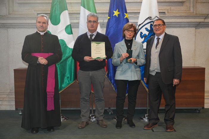 Consegnato un premio alla memoria dell'agente di Polizia locale Christian Rovida