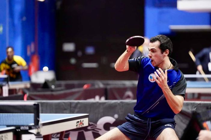Tennistavolo torneo nazionale terza categoria, splendido podio di Gianluca Austria