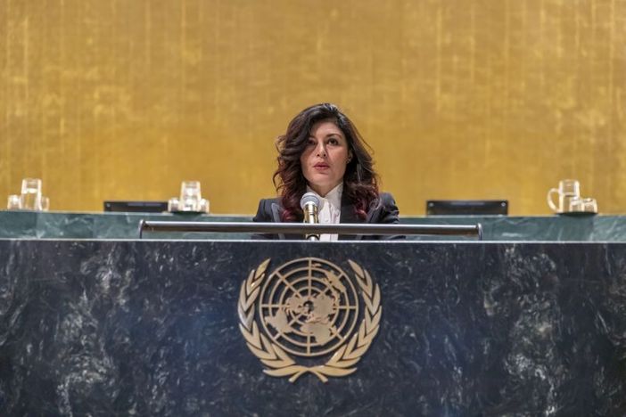 Giusy Ferreri a New York per parlare a oltre 2.500 giovani al Global Citizens Model United Nations 2025