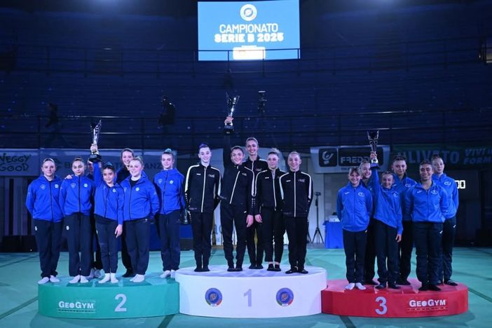 Ginnastica: la squadra maschile della Costanza Massucchi Mortara conquista la salvezza. Giulia Santinato trascina Arese in A2 Ginnastica: la squadra maschile della Costanza Massucchi Mortara conquista la salvezza. Giulia Santinato trascina Arese in A2