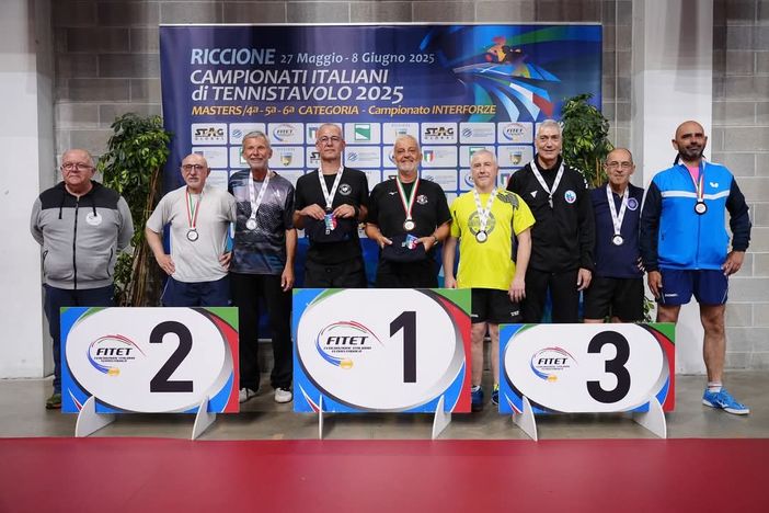 Tennistavolo: campionati italiani master, i doppi regalano gioie al TT Vigevano 1999. Tre podi per i pongisti ducali