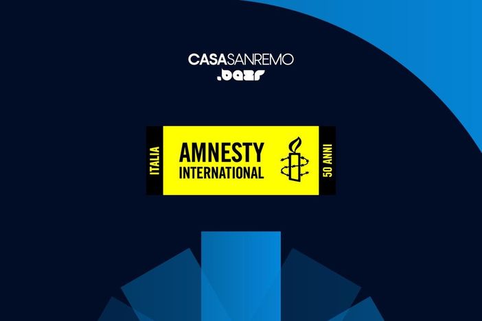 Sanremo 2025: domani a 'Casa Sanremo' al via le celebrazioni per il cinquantesimo anniversario di Amnesty International in Italia
