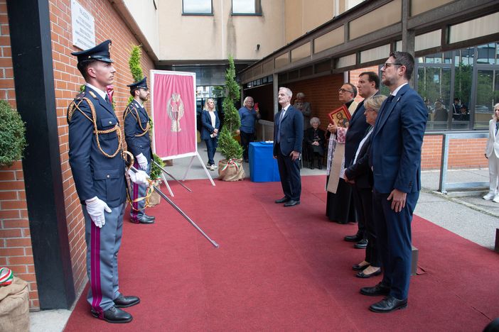 Pavia: la Questura intitola la palazzina 3, a Vittorio Padovani e Sergio Bazzega Pavia: la Questura intitola la palazzina 3, a Vittorio Padovani e Sergio Bazzega