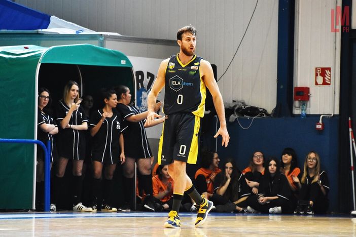 Il top scorer di gara2 Pat Verri nella foto di Laura Marmonti