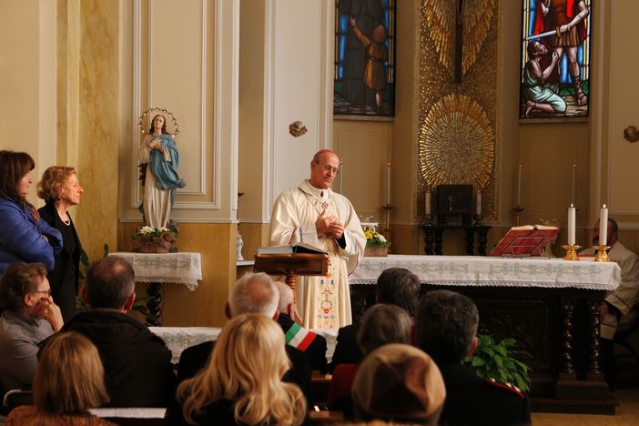 Mede: la Santa Messa della Giornata Mondiale del Malato celebrata nel reparto di cure palliative dell'ospedale San Martino