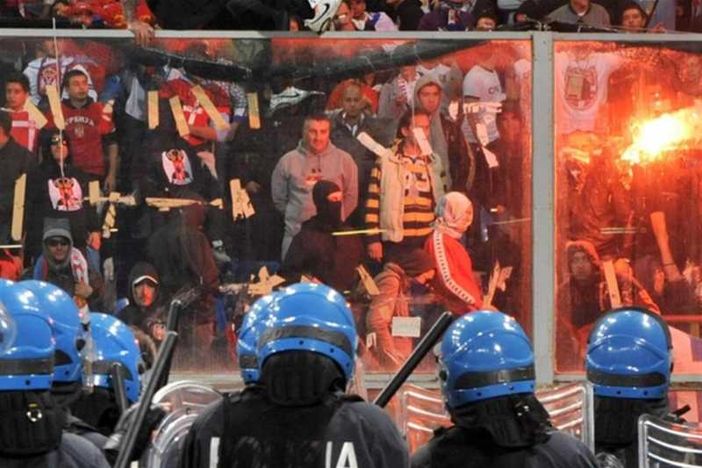 Inveruno: sassaiola contro i tifosi del Merano, partita col Legnano annullata