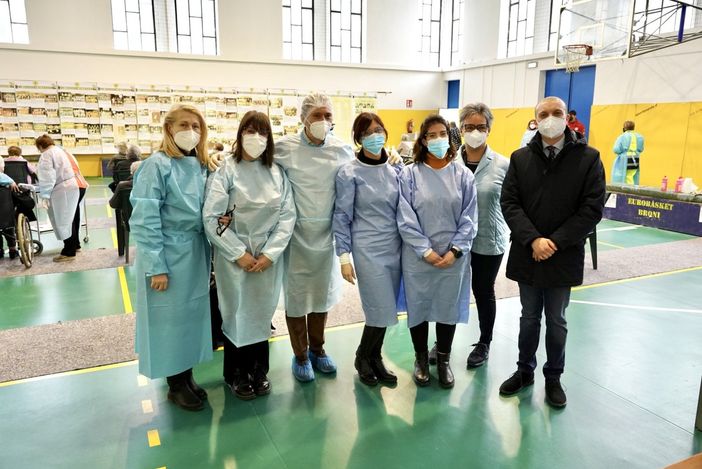 Broni: campagna anti-Covid, vaccinati in tre giorni 720 cittadini