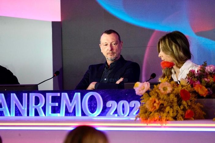 ‘Caso Blanco’ al 73° Festival di Sanremo, Amadeus: “Non era una gag mal riuscita” (Video)