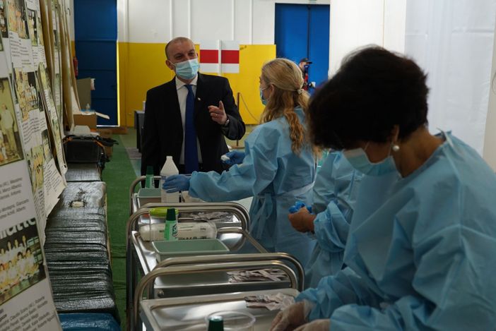 Centro vaccinale di Broni-Stradella: 2mila vaccinazioni nei primi 10 giorni Centro vaccinale di Broni-Stradella: 2mila vaccinazioni nei primi 10 giorni