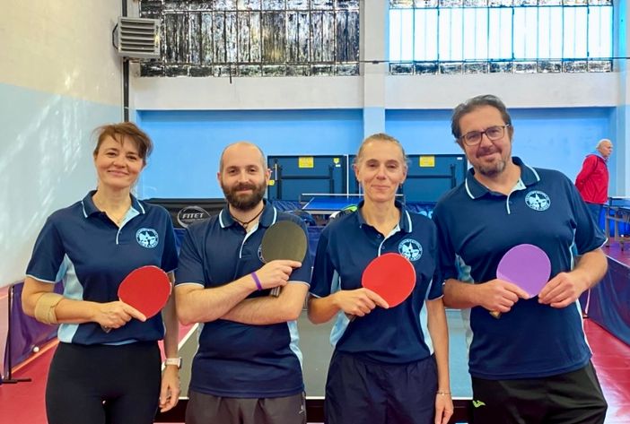 Tennistavolo: campionati a squadre, la O.Met (B1) mantiene la testa della classifica. Annientato 5-1 il TT Enjoy