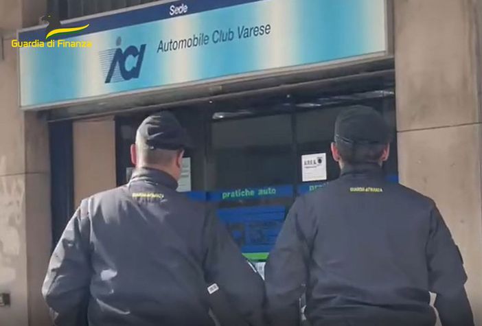 VIDEO. Auto &quot;fantasma&quot; per commettere reati. La Guardia di Finanza di Varese indaga 15 persone