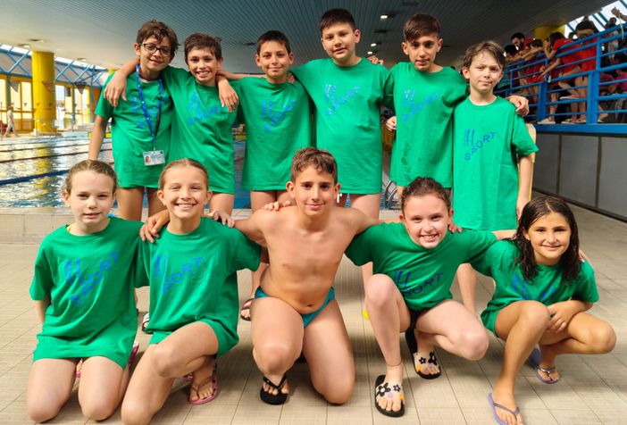 Nella foto: gli Es. B dell’H2SPORT