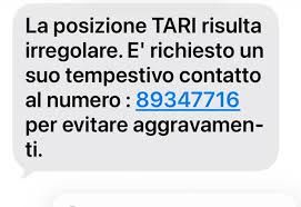 Vigevano: falsi SMS per irregolarità TARI, attenzione alle truffe Vigevano: falsi SMS per irregolarità TARI, attenzione alle truffe