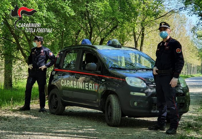 I Carabinieri Forestali impegnati nei controlli del weekend di Pasqua, già sanzionati alcuni trasgressori