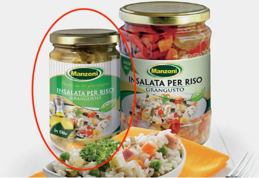 Frammenti di vetro nei vasetti: Carrefour richiama un lotto di insalata per riso
