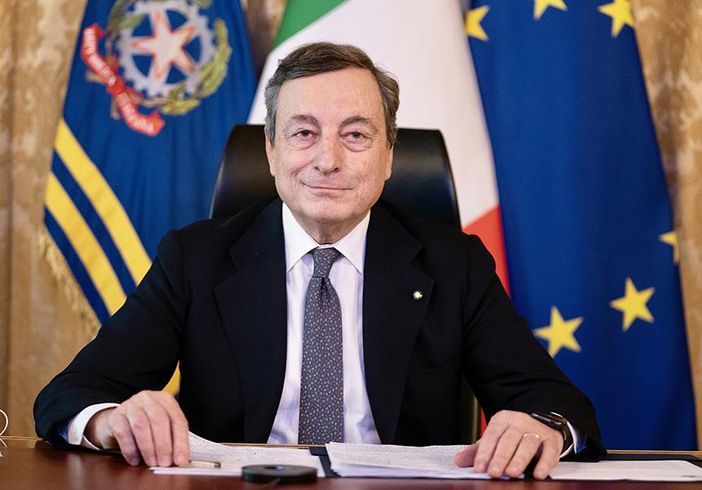 Il primo video messaggio di Draghi: «Si intravede una via d'uscita dalla pandemia, il governo per primo deve fare la sua parte. Ringrazio i cittadini»