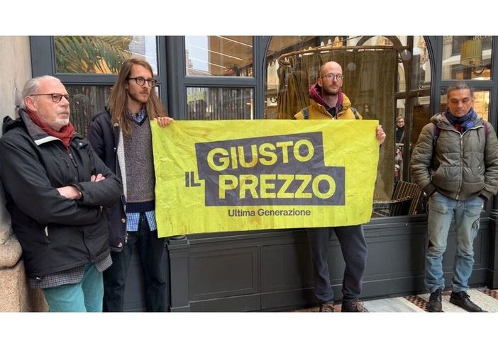 Ultima Generazione, altro blitz da Cracco