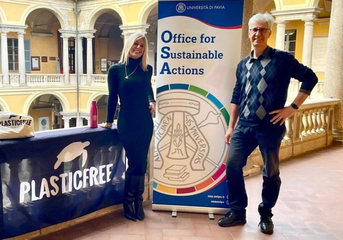 Università di Pavia e Plastic Free ODV Onlus insieme per un Ateneo più sostenibile