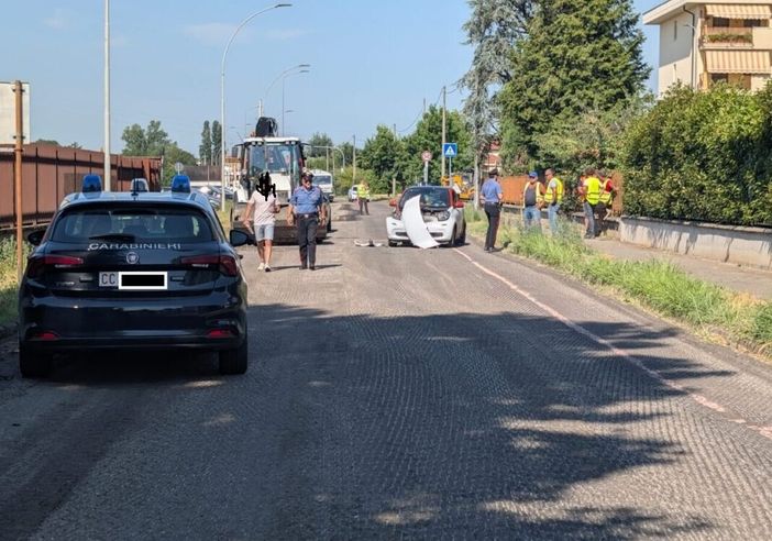 Corbetta: incidente in via Monte Rosa, ragazza in ospedale in codice verde