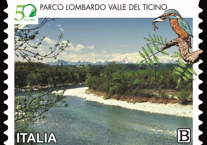 Un francobollo commemorativo per il Parco Lombardo della Valle del Ticino Un francobollo commemorativo per il Parco Lombardo della Valle del Ticino