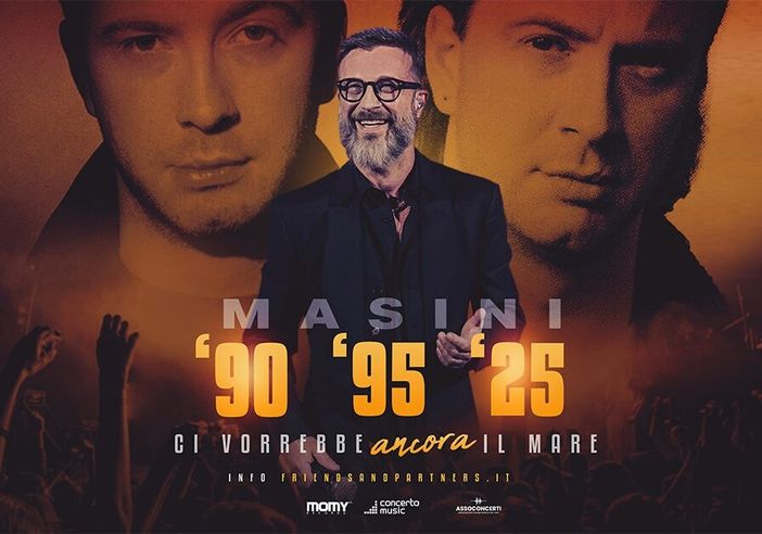 Vigevano, Marco Masini il 5 settembre in concerto al castello Sforzesco