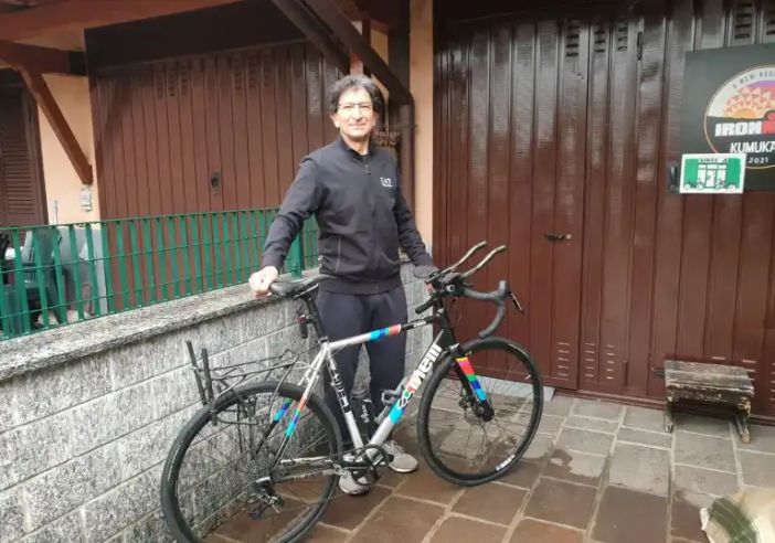 Vittuone: Giovanni D’Agnano pronto per l’ennesima impresa in bicicletta, quasi 5000 chilometri in Australia