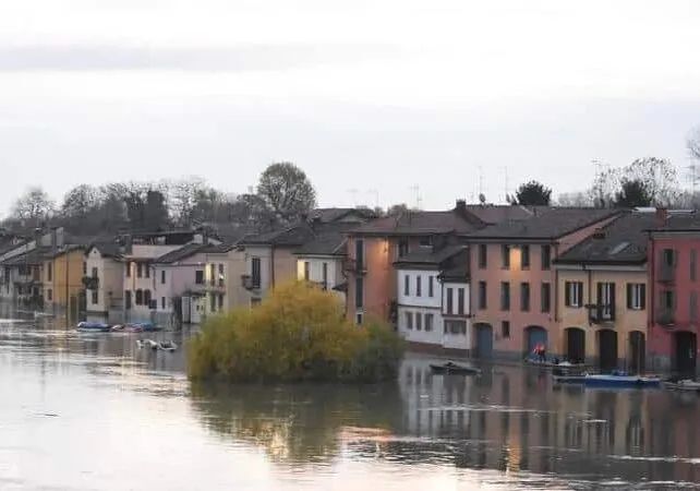 La Lombardia chiede stato di calamità dopo il maltempo nel Pavese