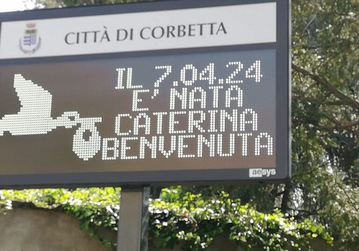 Corbetta, è nata Caterina, le felicitazioni di un’intera città