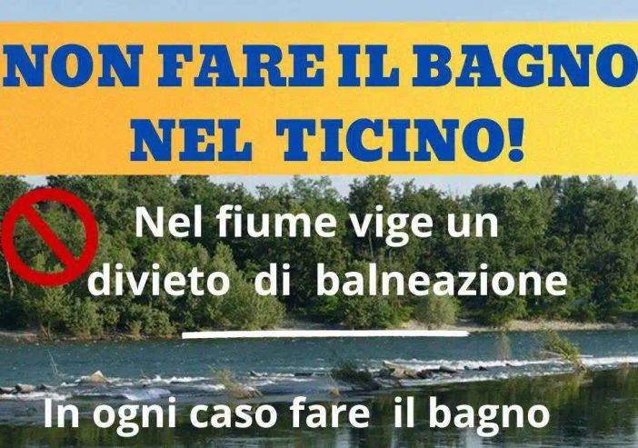 Ticino, il richiamo alla prudenza: il bagno nel fiume è vietato e può essere pericoloso Ticino, il richiamo alla prudenza: il bagno nel fiume è vietato e può essere pericoloso