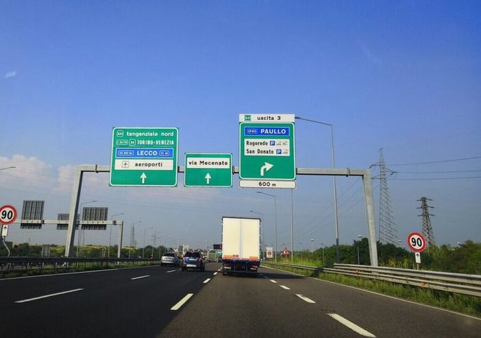 Tangenziale Est Milano, via a lavori per 21 milioni Tangenziale Est Milano, via a lavori per 21 milioni